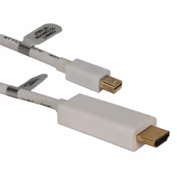 QVS MDPH-15, 4.6 m, Mini DisplayPort, HDMI, Male, Male, 1.1a