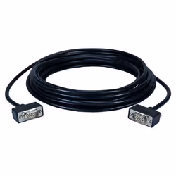 QVS CC388M1-25, 7.62 m, VGA (D-Sub), VGA (D-Sub), Black, Male/Male