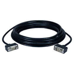 QVS CC388M1-25 VGA cable 7.62 m VGA (D-Sub) Black