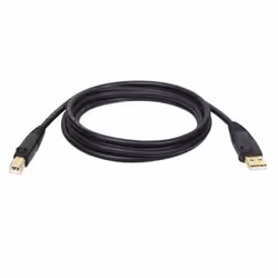 Tripp Lite U022-006 USB 2.0 A to B Cable (M/M), 6 ft. (1.83 m), 1.8 m, USB A, USB B, USB 2.0, Male/Male, Black
