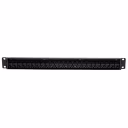 Tripp Lite N254-024 24-Port 1U Rack-Mount Cat6/Cat5 Feedthrough Patch Panel, RJ45 Ethernet, TAA - Additional view 2