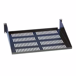 Tripp Lite SRSHELF2P SmartRack 2U Cantilever Fixed Shelf (60 lbs / 27.2 kgs capacity; 18-in. / 457 mm Deep), Black, 27 kg, 2U ...