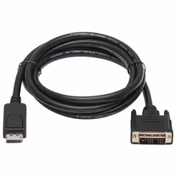 Tripp Lite P581-006 DisplayPort to DVI Adapter Cable (DP with Latches to DVI-D Single Link M/M), 6 ft. (1.8 m)