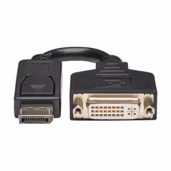 Tripp Lite P134-000 DisplayPort to DVI-I Adapter Cable (M/F), 6 in. (15.2 cm) - Additional view 5