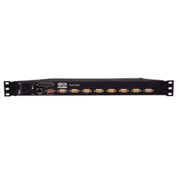 Tripp Lite B020-U08-19-IP NetDirector 8-Port 1U Rack-Mount Console KVM Switch with 19-in. LCD and IP Remote Access