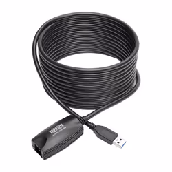 Tripp Lite U330-05M USB 3.0 SuperSpeed Active Extension Repeater Cable (A M/F), 5M (16.4 ft.)