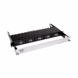 Tripp Lite N482-01U Enclosure for 5 High-Density Fiber Cassettes, 1U, Black, Steel, Rack mounting, 1U, RoHS, -20 - 60 °C