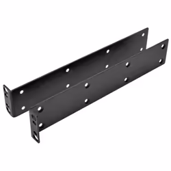 Tripp Lite SRPDU2PBRKT Vertical PDU Mounting Bracket Accessory Kit for 2-Post and 4-Post Open Frame Racks, Steel, Black
