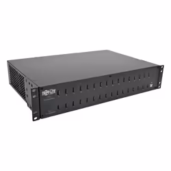 Tripp Lite U280-032-RMINT 32-Port USB Charging Station with Syncing, 230V, 5V 80A (400W) USB Charger Output, 2U Rack-Mount, B ...