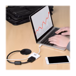 Tripp Lite U444-06N-V-C USB-C to VGA Adapter with PD Charging, White