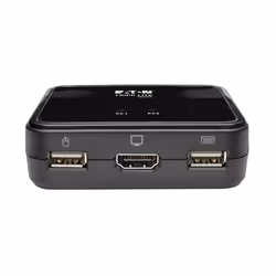 Tripp Lite B032-HUA2 2-Port USB/HD Cable KVM Switch with Audio/Video, Cables and USB Peripheral Sharing - Additional view 5