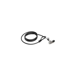 Tripp Lite SEC6C Security Lock for Laptops and Peripherals, 4-Digit Combination, 6 ft. (1.83 m) Cable