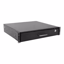 Tripp Lite SRDRAWER2U SmartRack 2U Locking Rack-Mount Storage Drawer, Rack cabinet, Black, Steel, 22.7 kg, 2U, China