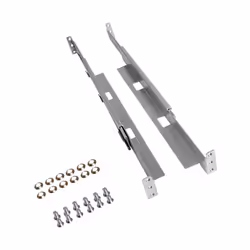 Tripp Lite 4POSTRAILKITWM SmartRack 4-Post 1U Universal Adjustable Shelf Kit for Wall-Mount Racks