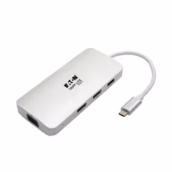 Tripp Lite U442-DOCK12-S USB-C Dock, Triple Display - HDMI, VGA, USB 3.x (5Gbps), USB-A Hub, 60W PD Charging, USB 3.2 Gen 2 ( ...