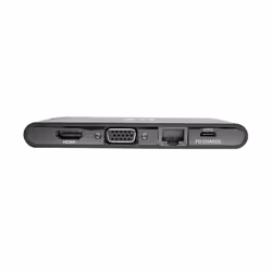 Tripp Lite U442-DOCK3-B USB-C Dock - 4K HDMI, VGA, USB 3.x (5Gbps), USB-A/C Hub, Gigabit Ethernet, Memory Card Slots, 100W PD Charging - Additional view 4
