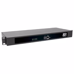 Tripp Lite 16-Port Console Server, USB Ports (2) - Dual GbE NIC, 4 Gb Flash, Desktop/1U Rack, TAA, FIPS 140-2, SSH, SSL/TLS, ...