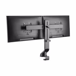 Tripp Lite DDR1727DC Dual-Display Monitor Arm with Desk Clamp and Grommet - Height Adjustable, 17” to 27” Monitors - Additional view 7