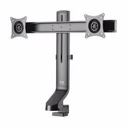 Tripp Lite DDR1727DC Dual-Display Monitor Arm with Desk Clamp and Grommet - Height Adjustable, 17” to 27” Monitors - Additional view 8