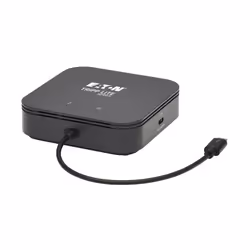 Tripp Lite MTB3-DOCK-04 Thunderbolt 3 Dual Monitor Docking Station - 8K/30Hz DisplayPort, 4K/60Hz HDMI, USB 3.1 Gen 2, GbE, 60W PD Charging - Black - Additional view 4