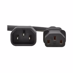 Eaton P004-02M-EU power cable Black 2 m IEC C13 IEC C14