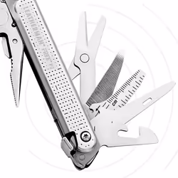 LEATHERMAN  FREE P2 Multitool with Magnetic Locking  One Size Hand Accessible Tools  Made in the USA  with Premium Nylon Sheath