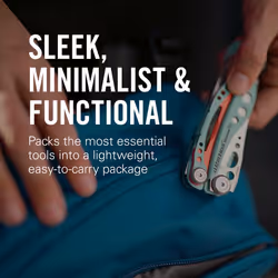 Leatherman  Skeletool CX  7-in-1 Lightweight  Minimalist Multi-Tool for Everyday Carry  Home  Garden & Outdoors  Guava