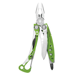 Leatherman Skeletool - Lightweight multipurpose DIY multi-tool with 7 essential tools including a bottle opener, Made in the USA, in moss green
