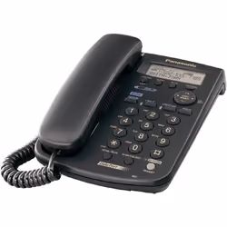 Panasonic KX-TSC11B Corded Telephone, Black, DECT telephone, Speakerphone, Caller ID, Black