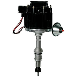 Proform 66969BK Vacuum Advance HEI Distributor with Steel Gear and Black Cap for Ford 221-302