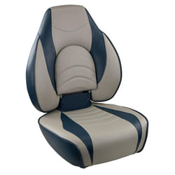 Springfield 1780238 Deluxe Fish Pro High Back Seat - Bluegrey