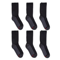 The Helper Bees 38257767070 sock Male Crew socks Black, Grey 6 pair(s)