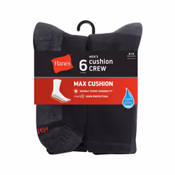 The Helper Bees 38257767070 sock Male Crew socks Black, Grey 6 pair(s)