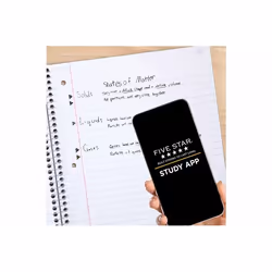 Five Star 930081 writing notebook 150 sheets Assorted colours, Black, Blue, Red