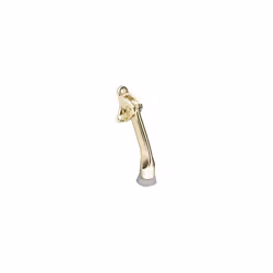 Stanley N184-259 4 in. Kickdown Door Stops Brass