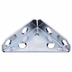 Stanley N337-675 National Hardware Corner Braces 2 in L Steel Zinc Plated