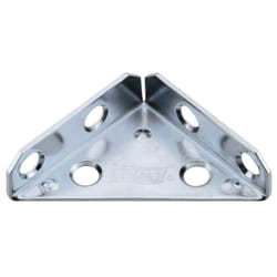 Stanley N337-675 National Hardware Corner Braces  2 in L  Steel  Zinc Plated