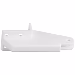 Stanley N349-316 National Hardware Replacement Post Jamb Bracket  for Use with V1709 and V1346 Door Closers  Plastic  White