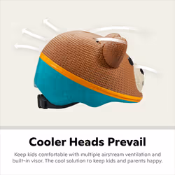 Schwinn Bike Helmet for Infant Toddler Kids in 3D Character Design  Lightweight  Infant Size For Boys and Girls Age Up 3 Year Old  Suggested Fit X-Sma