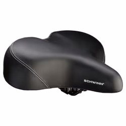 Schwinn Comfort Bike Seat for Men and Women  Super Breeze Cruise Bicycle Seat  Replacement Saddle Fits All Adult Bikes with S ...