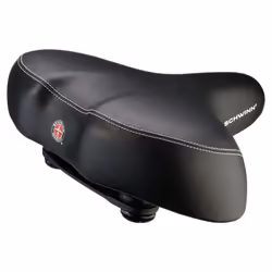 Schwinn Comfort Bike Seat for Men and Women  Super Breeze Cruise Bicycle Seat  Replacement Saddle Fits All Adult Bikes with Standard Seatpost  Comfort