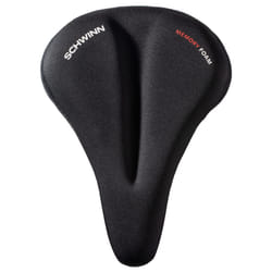 Schwinn comfort Bike Sport Seat cover  Memory Foam Padding  Fits Most Seats for Standard or Stationary Bikes
