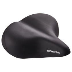 Schwinn Comfort Bike Seat for Men and Women  Cruise Plus Foam Plush Bicycle Seat  Replacement Saddle Fits All Adult Bikes with Standard Seatpost  Prem