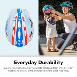 Schwinn Classic Toddler Bike Helmet for Boys Girls Age 3-5 Years Old  Suggested Fit 48-52 cm  Dial Fit  Full Range Padding  Extended Lower Shell  Inte