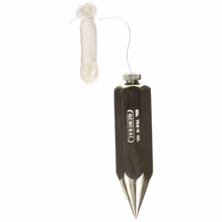 general Tools 790-8 Hexagon Steel Plumb Bob, 8 Ounce