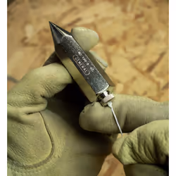 general Tools 790-8 Hexagon Steel Plumb Bob, 8 Ounce