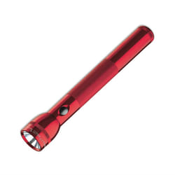 Maglite D Cell - 2 to 6 cell Incandescent Torch Official Mag flashlight 2D 4D 6D - red, 3