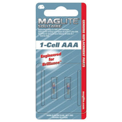 Maglite Solitaire Aaa Replacement Bulbs. Twin Bulb Pack