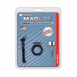 Mini Maglite AA accessory kit - with lenses and pocket clip