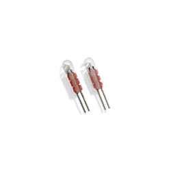 ) Genuine Mini Maglite Replacement Bulbs. Aa + Aaa 2 Cell Bulbs - Mag Lite Sealed - Single Pack (2 Bulbs